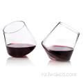 Стаканные бокалы из красного вина на 12 унций